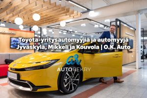 Toyota yritysautomyyjiä ja automyyjä