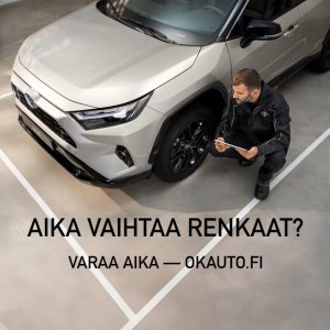 O.K. Autosta löydät laadukkaat renkaat edullisesti!
