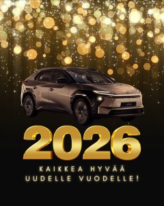 Kiitos kuluneesta vuodesta kaikille asiakkaillemme!Kaikkea hyvää ja turvallisia matkoja uudelle vuodelle 2026!
