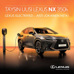 Uusi ja upea Lexus NX nähtävissä Jyväskylässä 
la 8.1.2021 - to 13.1.2022. Tule tutustumaan! 
Täysin uusi Lexus NX korvaa mallin...