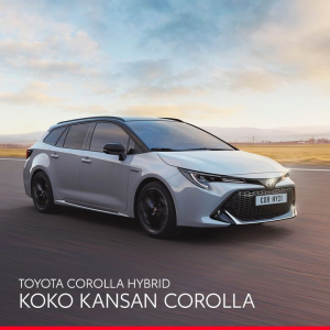 Koko kansan Corolla on Suomen suosituin hybridi ja automalli. Nyt Corolla-malleihin talvirenkaat kevytmetallivantein 99 €. Saata...