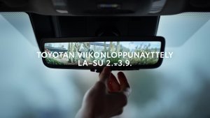 Tervetuloa Toyotan viikonloppunäyttelyyn tänään lauantaina sekä huomenna sunnuntaina 2.-3.9.!
Näyttelyetuna valikoituihin mallei...